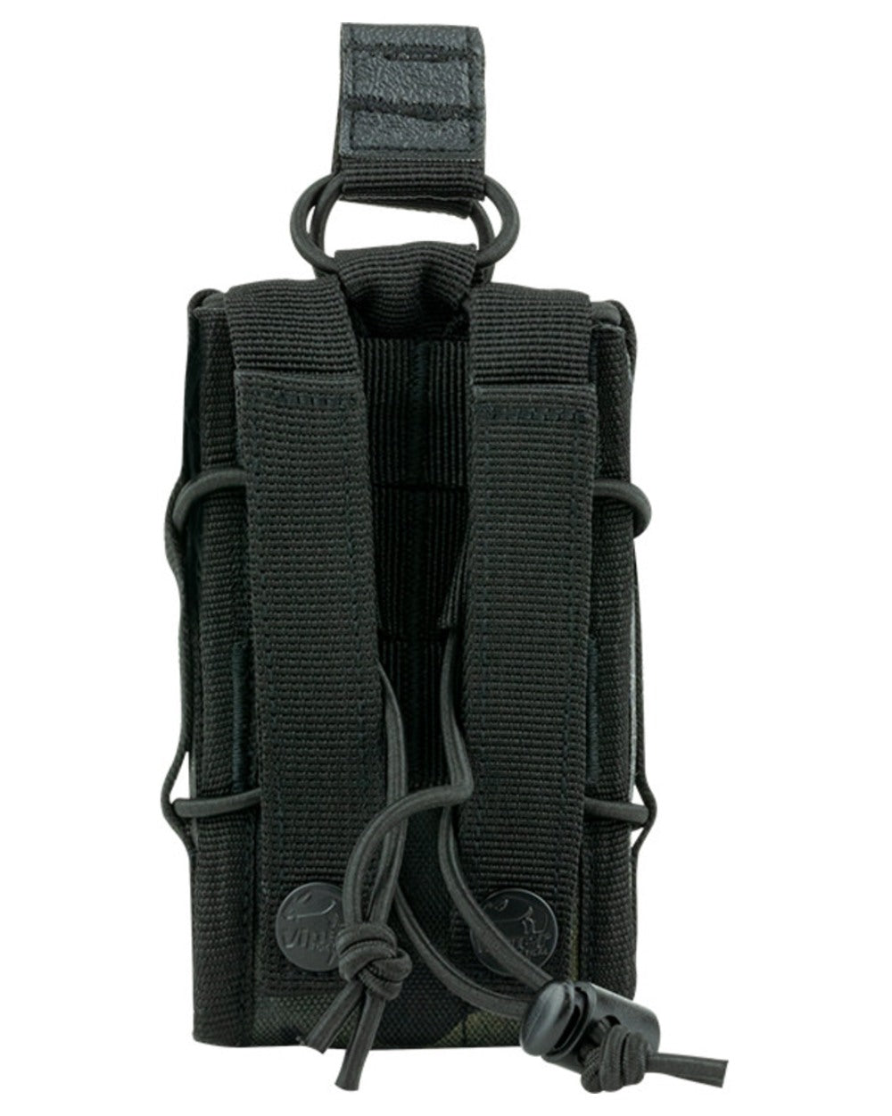 VCAM Black Coloured Viper Elite Mag Pouch on white background #colour_vcam-black