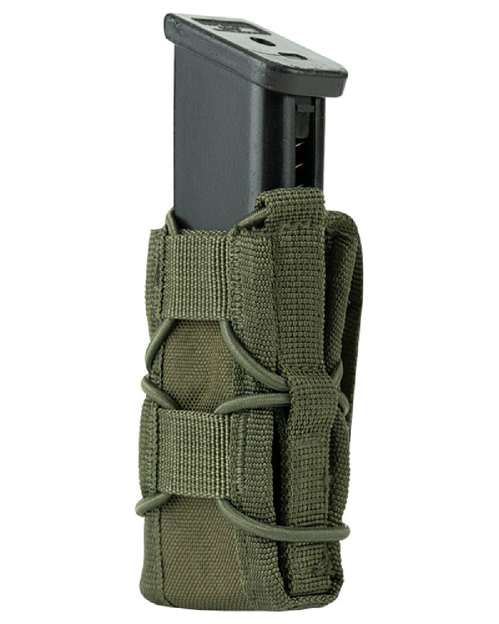 Green Coloured Viper Elite Pistol Mag Pouch on white background #colour_green