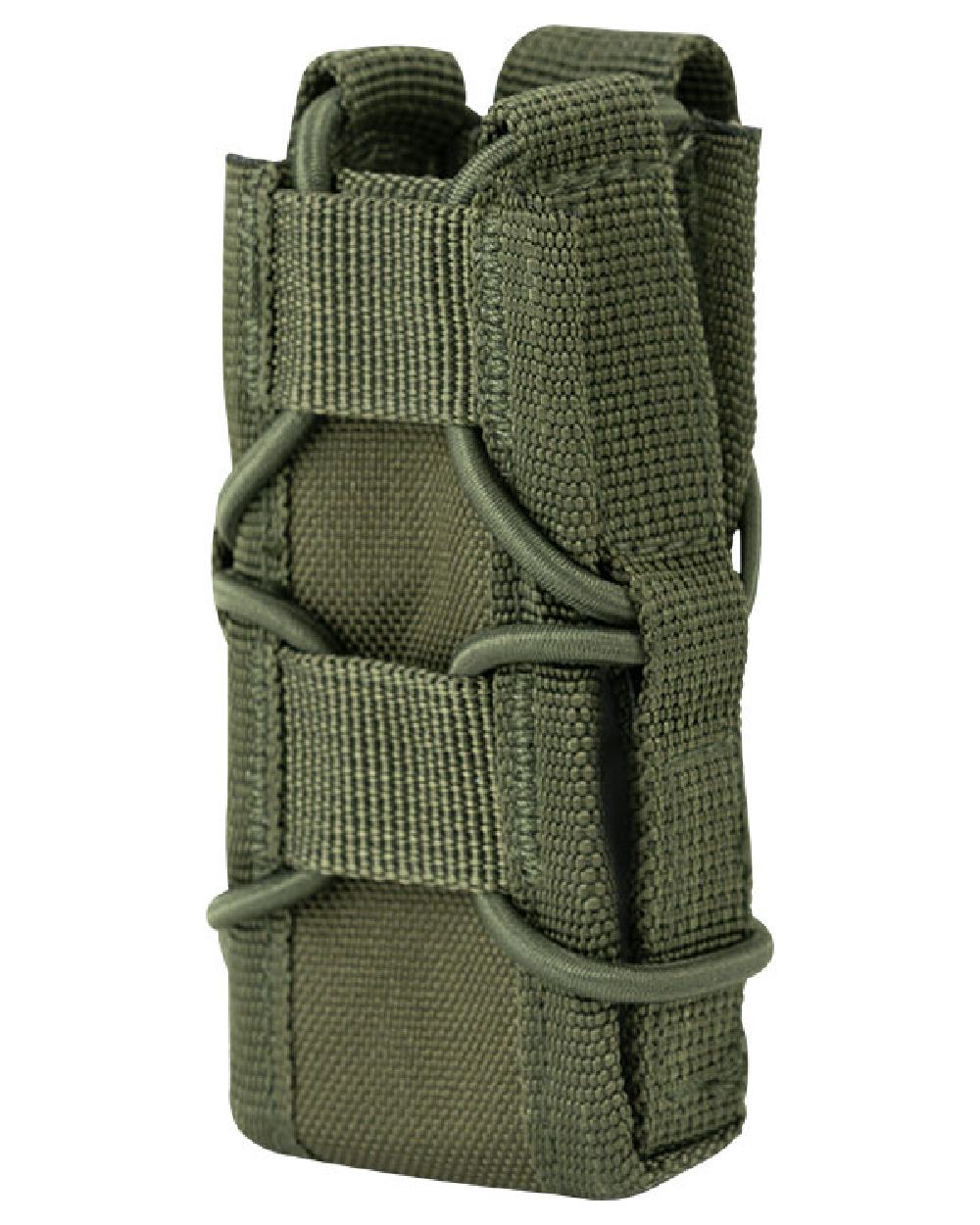 Green Coloured Viper Elite Pistol Mag Pouch on white background #colour_green