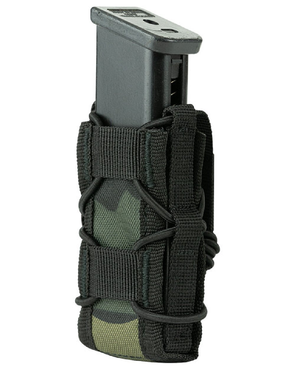 VCAM Black Coloured Viper Elite Pistol Mag Pouch on white background #colour_vcam-black