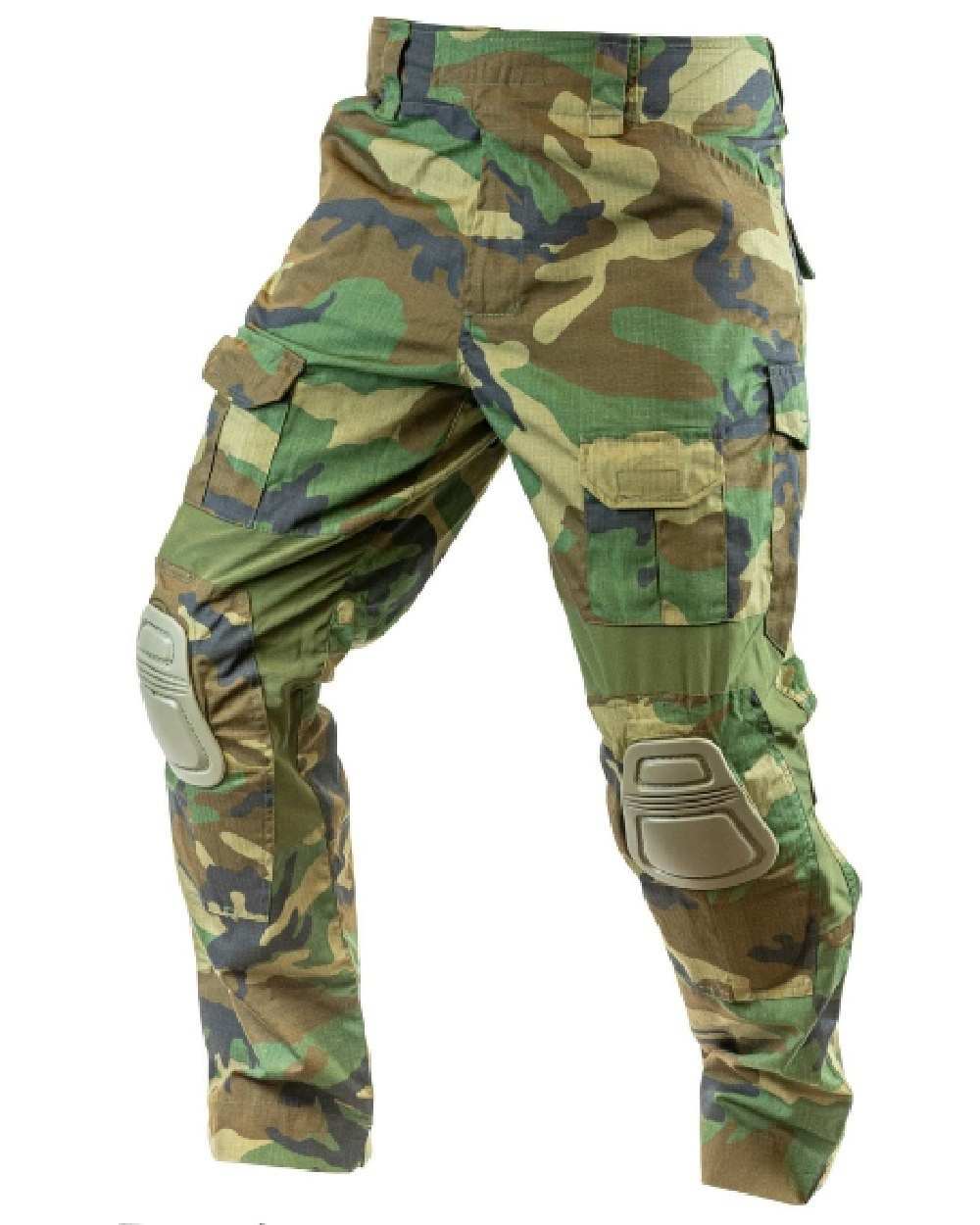 Woodland Coloured Viper Elite Trousers Gen2 on white background #colour_woodland