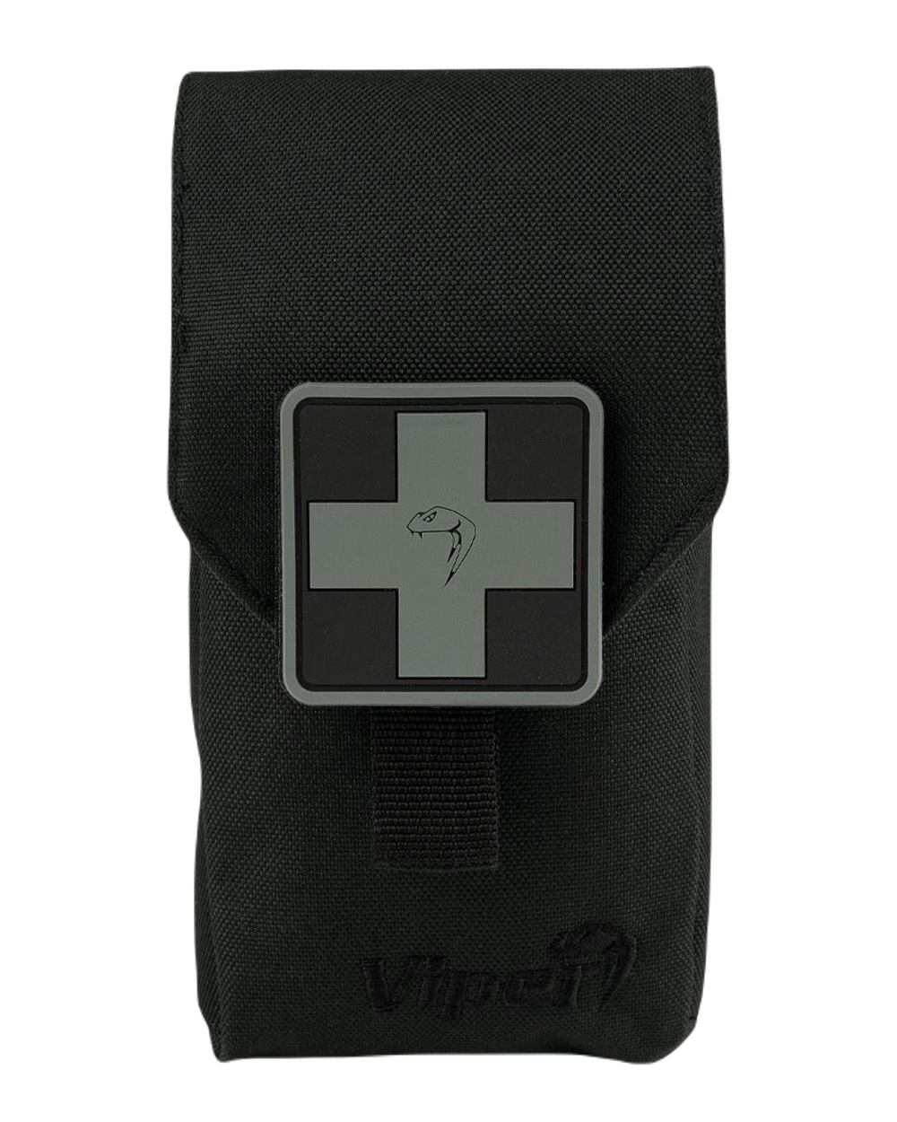 Black Coloured Viper First Aid Kit on white background #colour_black