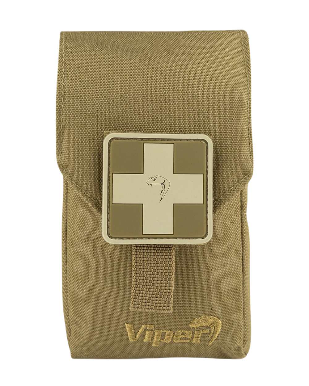 Coyote Coloured Viper First Aid Kit on white background #colour_coyote
