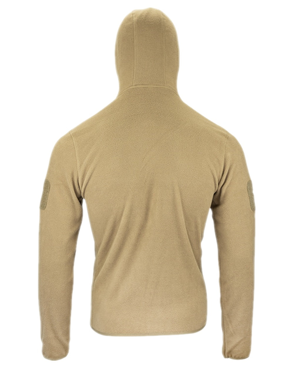 Coyote Coloured Viper Fleece Hoodie on white background #colour_coyote