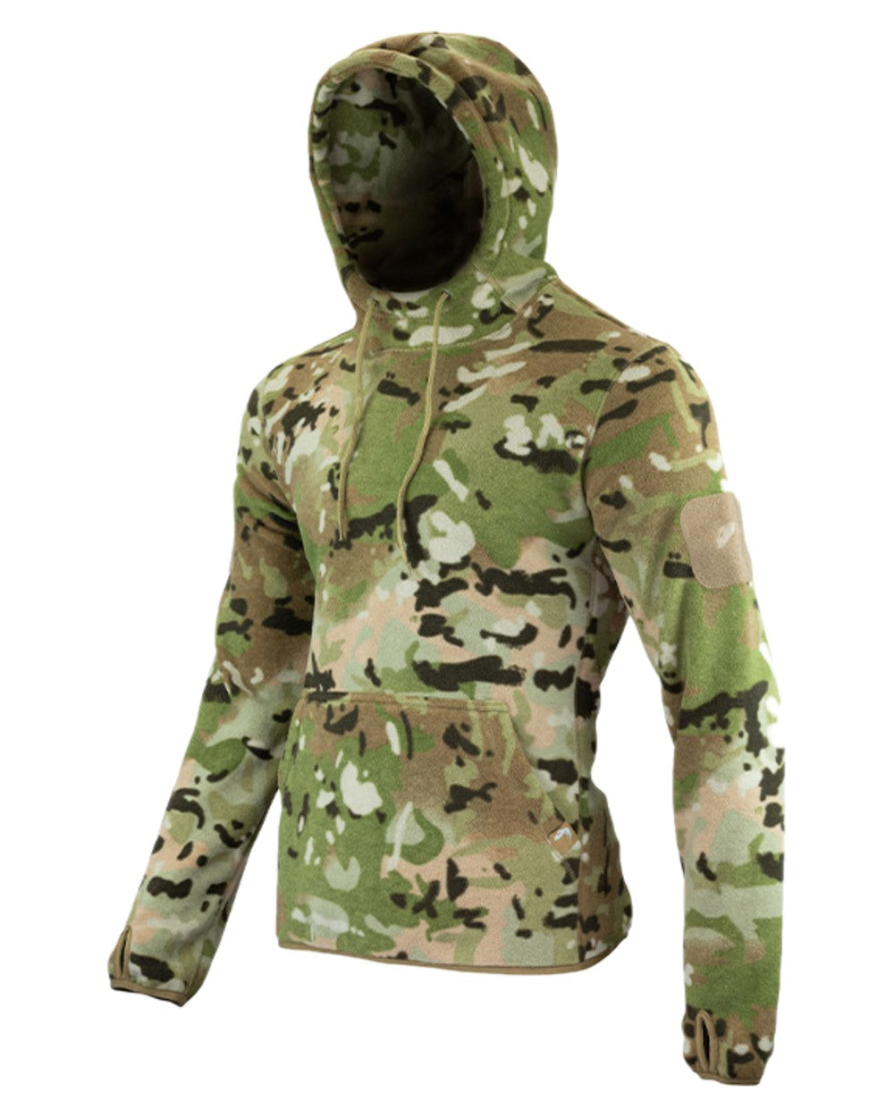 VCAM Coloured Viper Fleece Hoodie on white background #colour_vcam