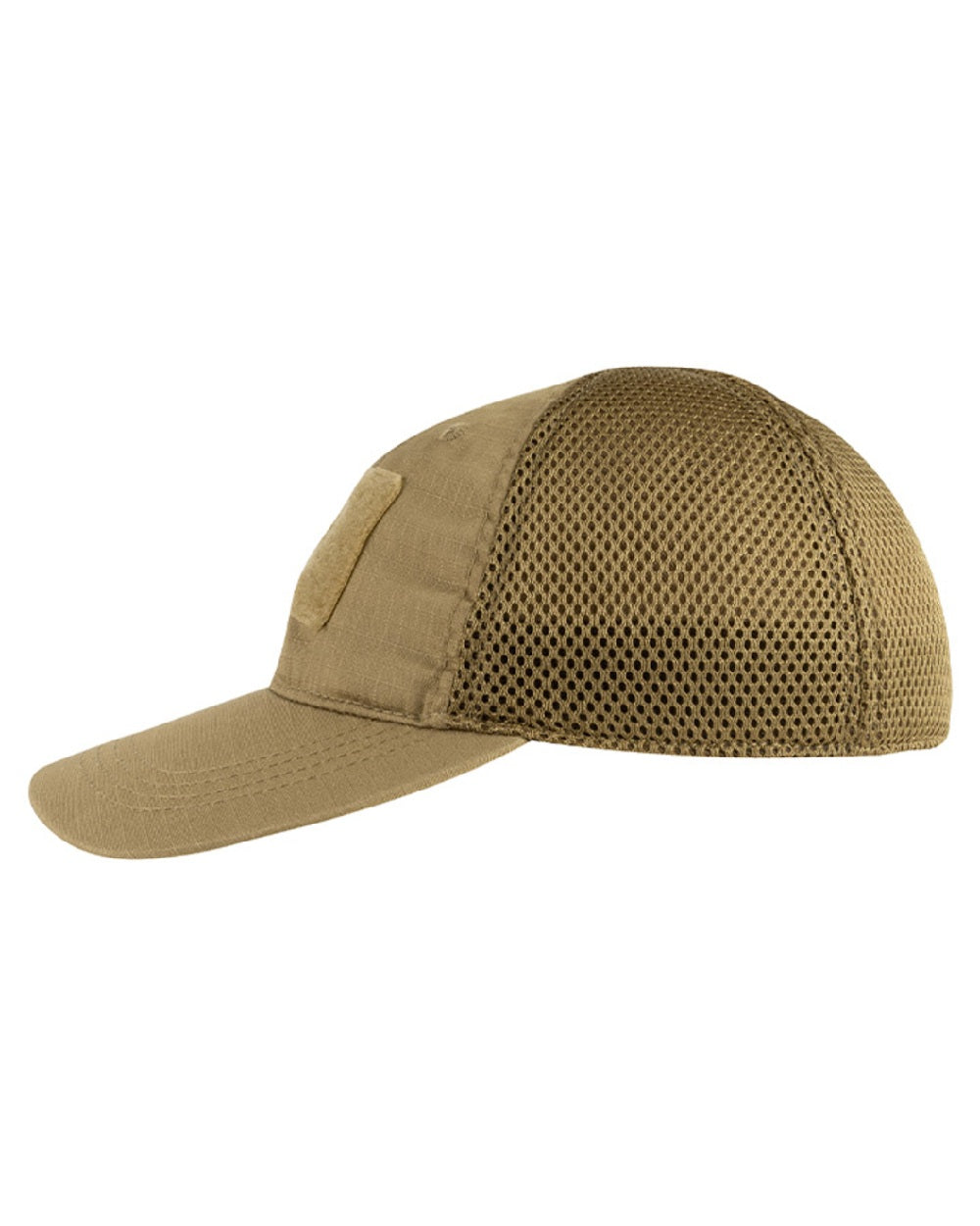 Coyote Coloured Viper Flexi-Fit Baseball Cap on white background #colour_coyote
