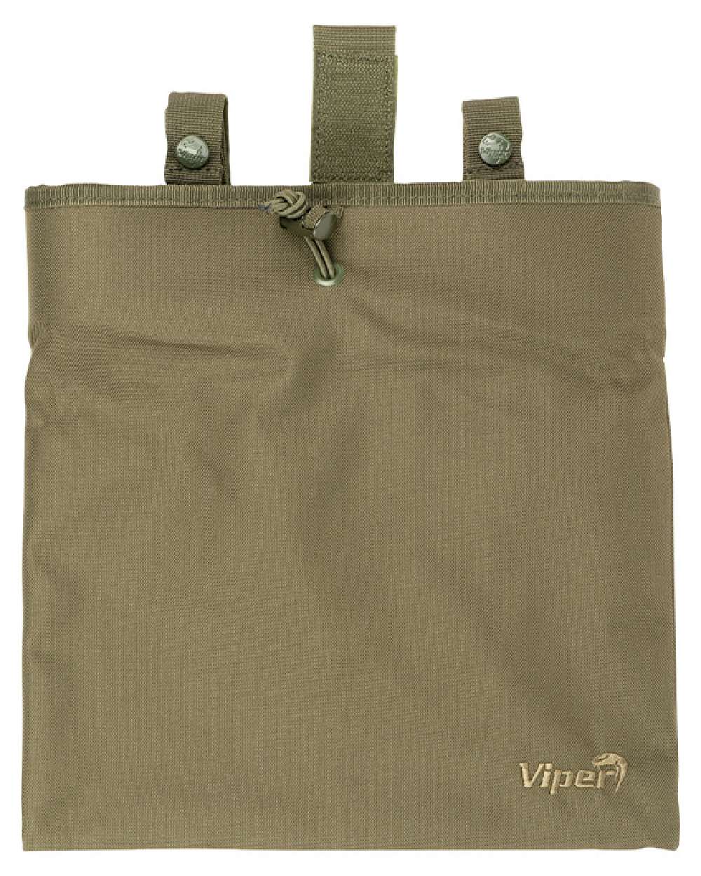 Green Coloured Viper Folding Dump Bag on white background #colour_green