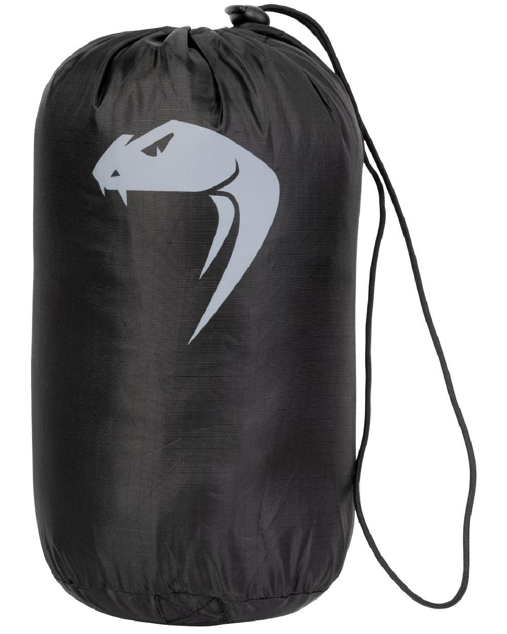 Black Coloured Viper Frontier Jacket on white background #colour_black