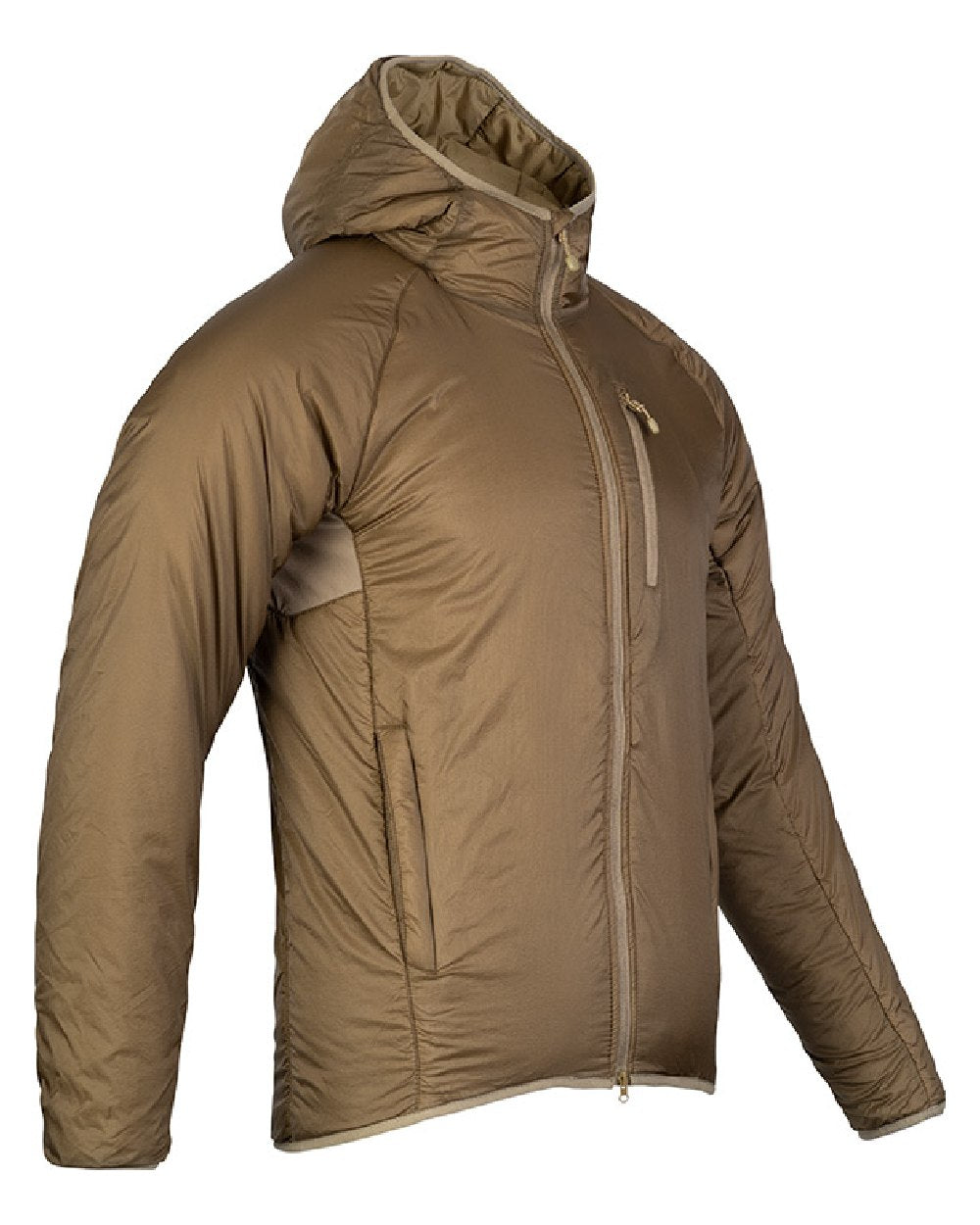 Dark Coyote Coloured Viper Frontier Jacket on white background #colour_dark-coyote