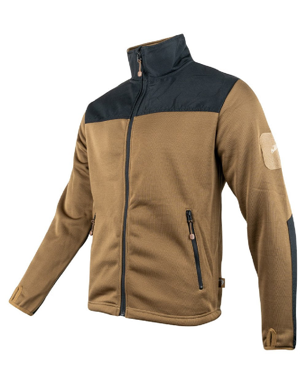 Coyote Coloured Viper Gen 2 Special Ops Fleece Jacket on white background #colour_coyote