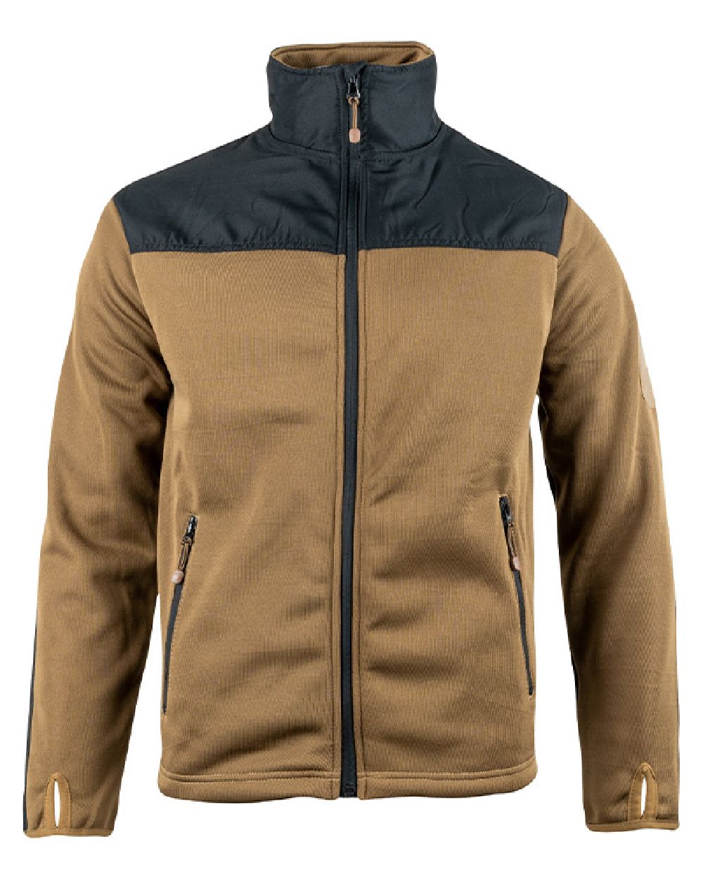 Coyote Coloured Viper Gen 2 Special Ops Fleece Jacket on white background #colour_coyote
