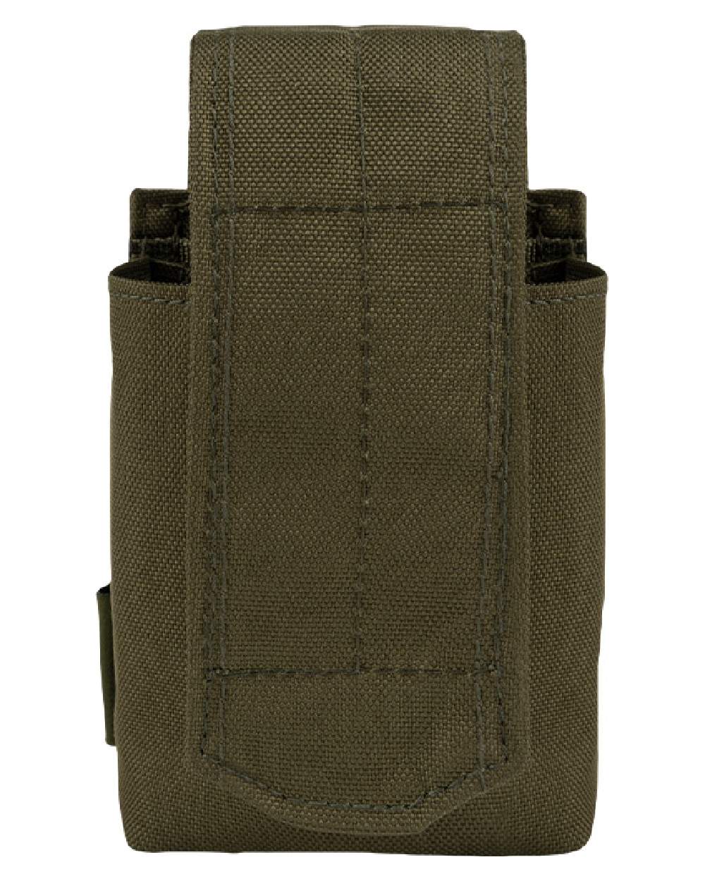 Green Coloured Viper Grenade Pouch on white background #colour_green