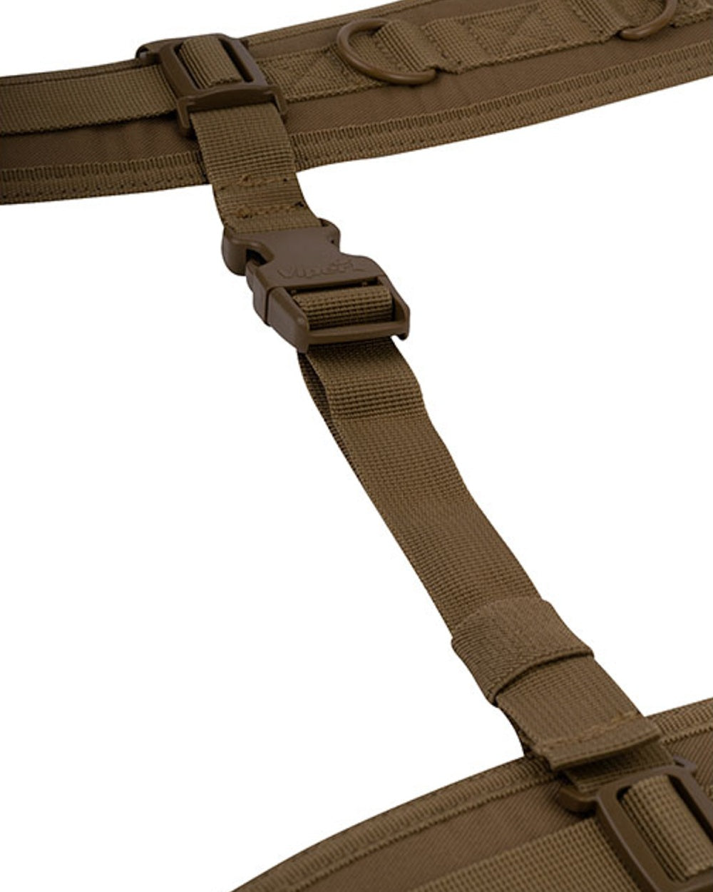 Coyote Coloured Viper Locking Harness on white background #colour_coyote