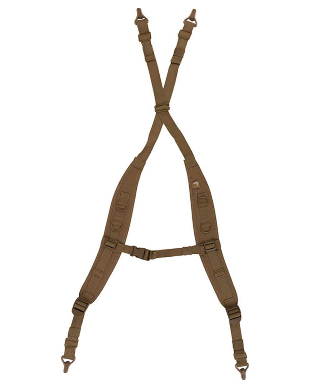 Coyote Coloured Viper Locking Harness on white background #colour_coyote