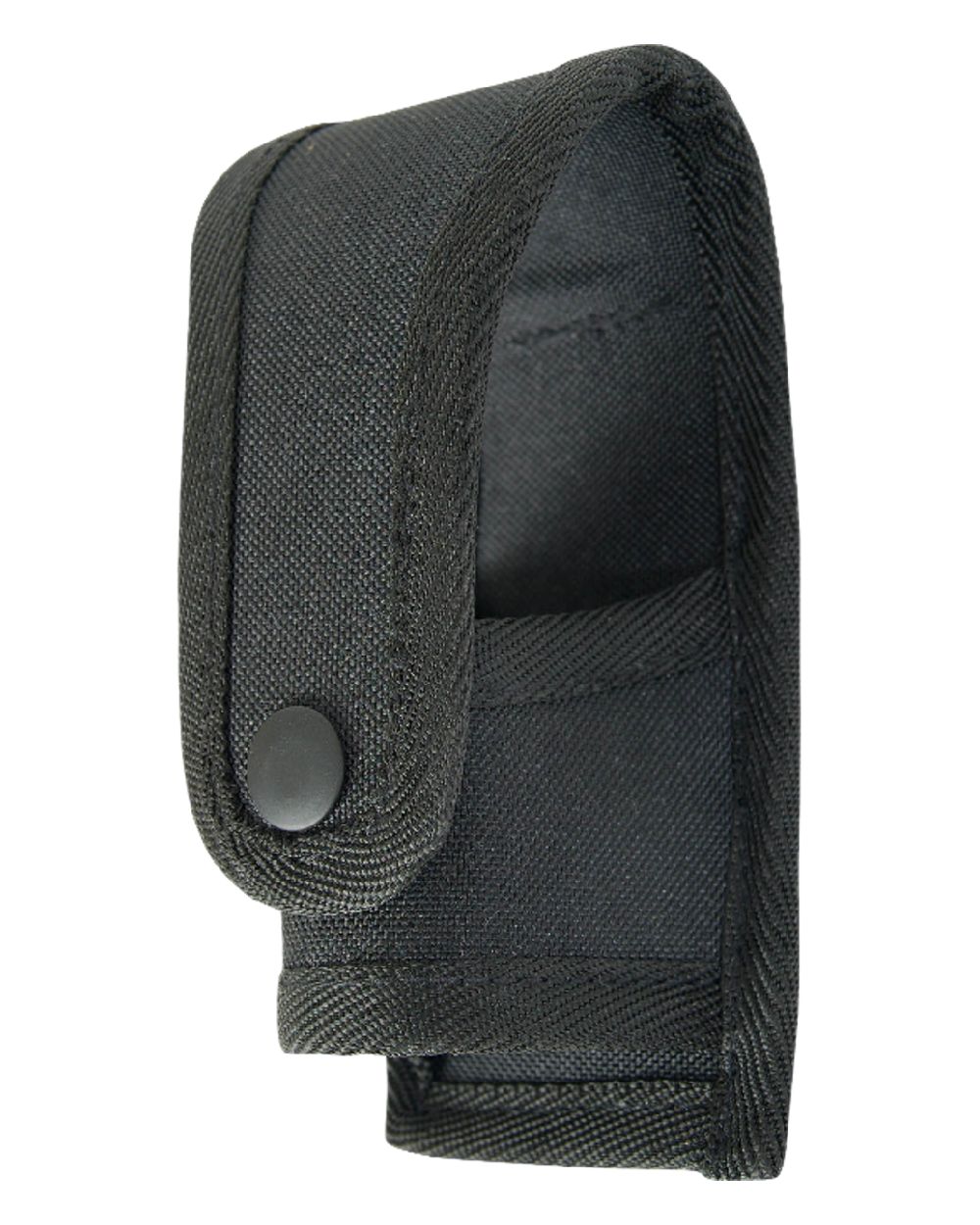 Black Coloured Viper Mag Light Holder Closed on white background #colour_black