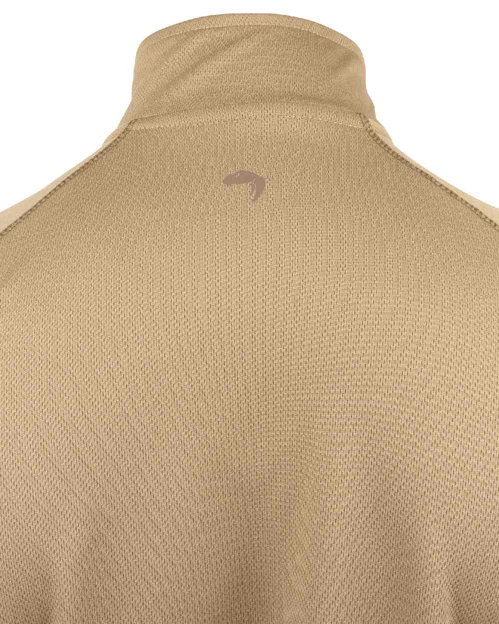 Coyote Coloured Viper Mesh-Tech Armour Top on white background #colour_coyote