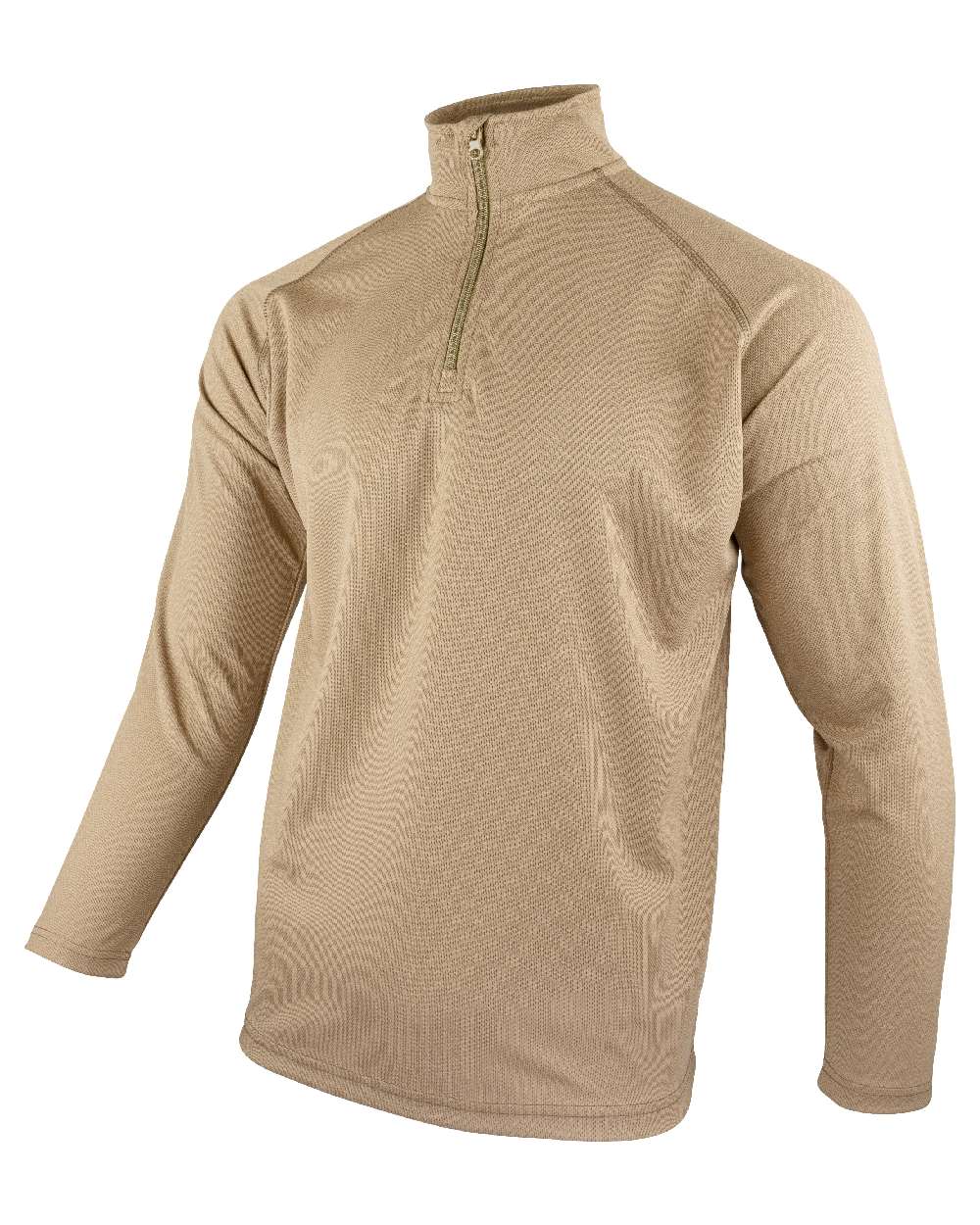 Coyote Coloured Viper Mesh-Tech Armour Top on white background #colour_coyote