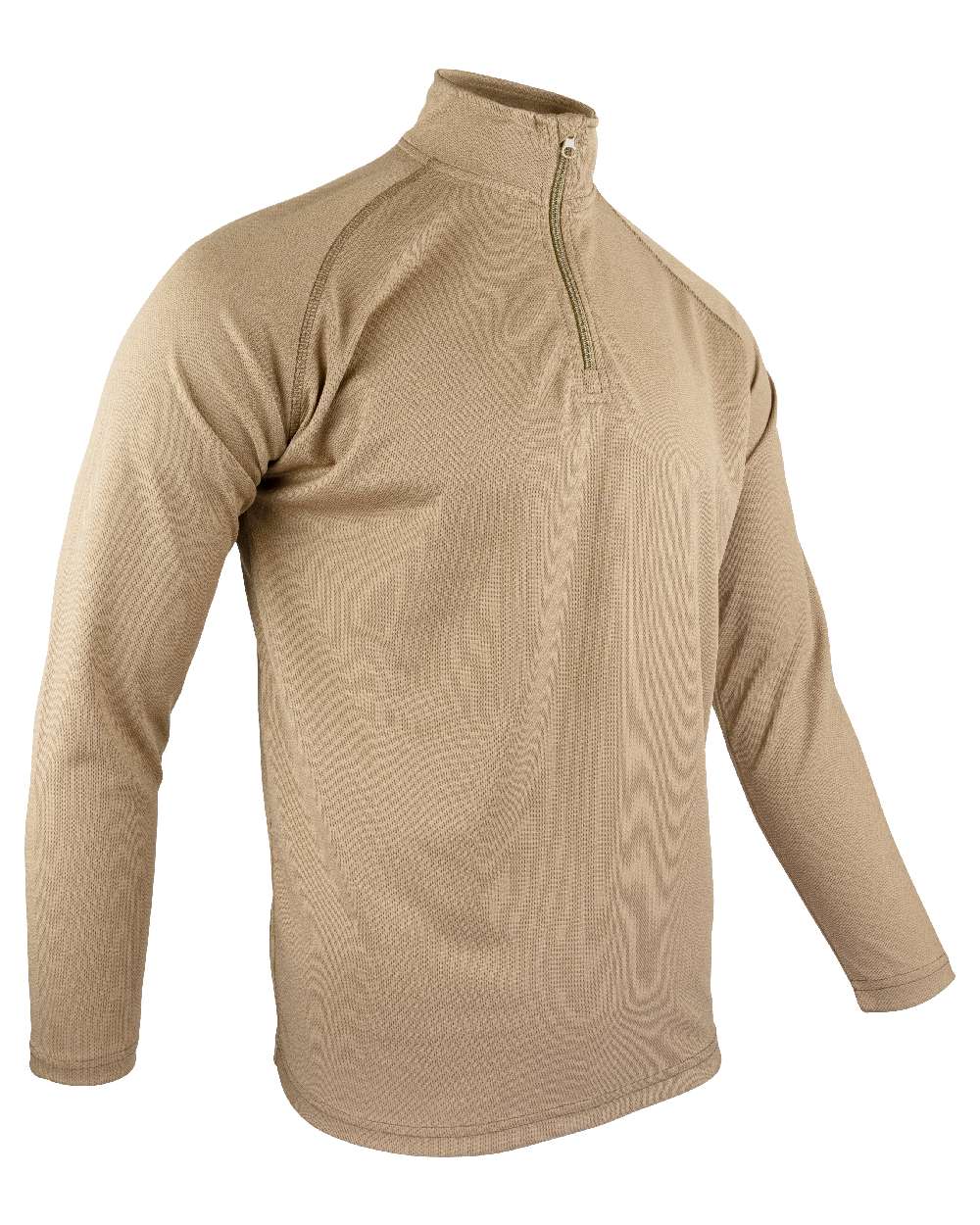 Coyote Coloured Viper Mesh-Tech Armour Top on white background #colour_coyote