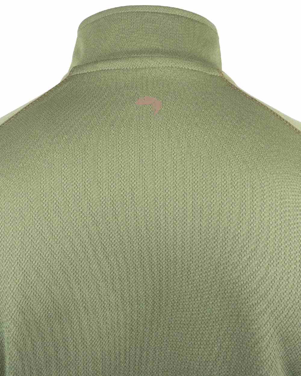 Green Coloured Viper Mesh-Tech Armour Top on white background #colour_green