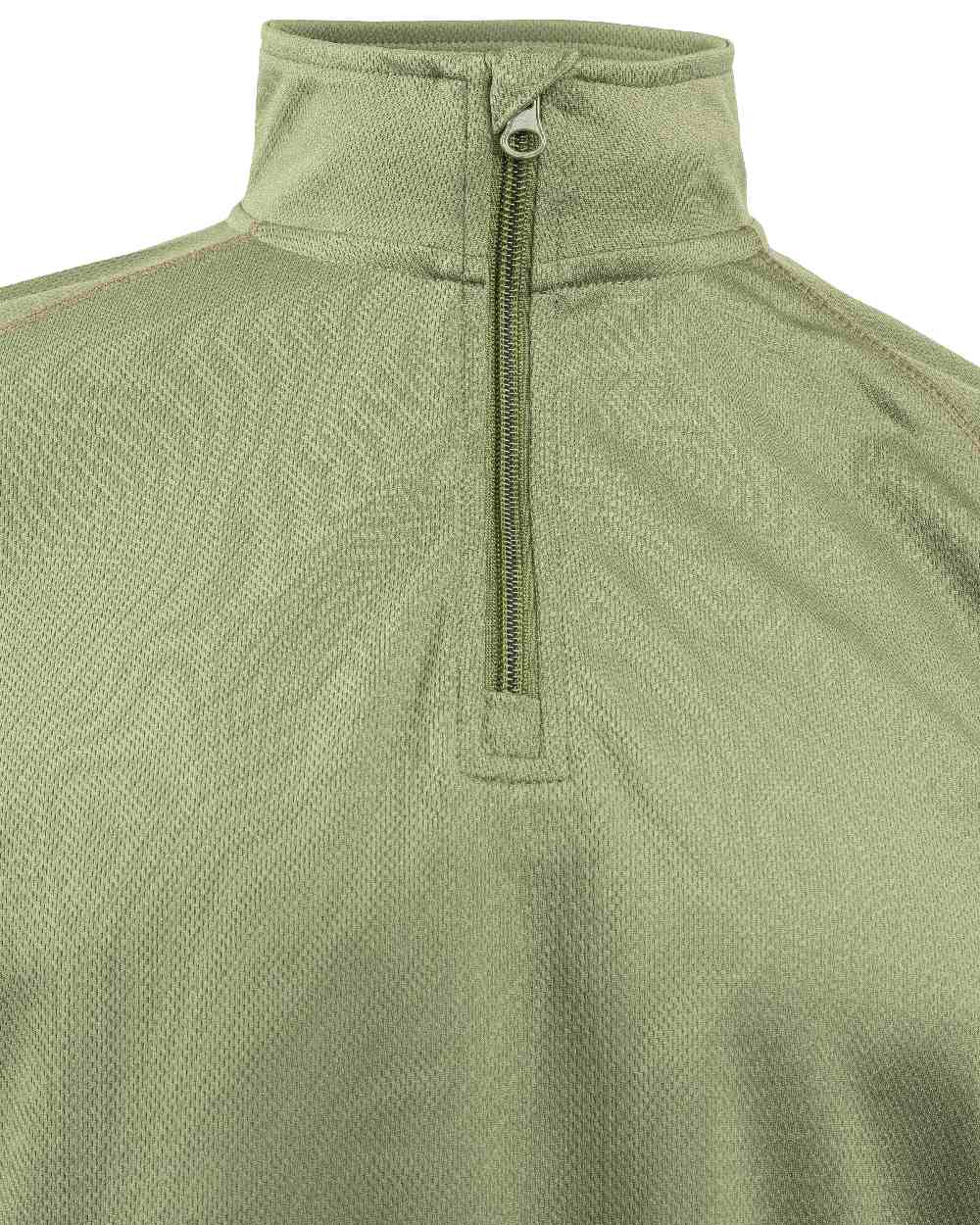 Green Coloured Viper Mesh-Tech Armour Top on white background #colour_green