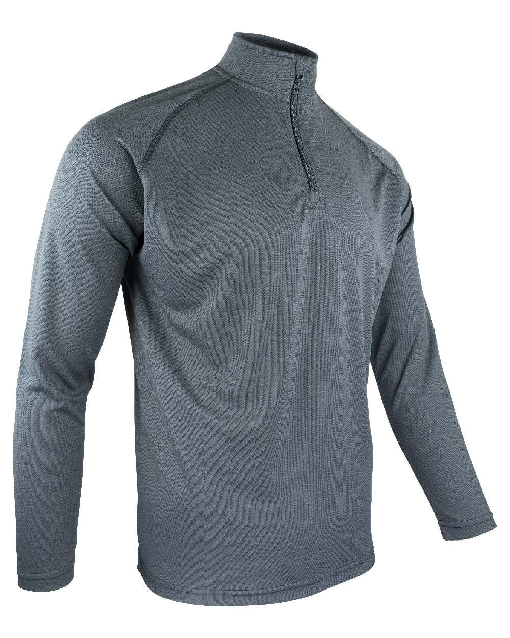 Titanium Coloured Viper Mesh-Tech Armour Top on white background #colour_titanium