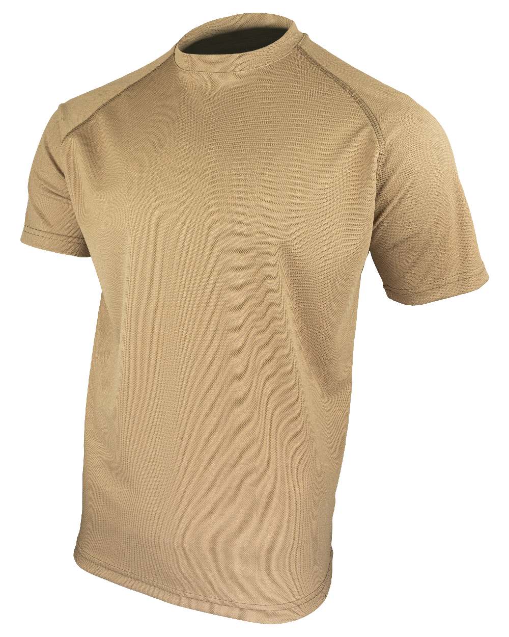 Coyote Coloured Viper Mesh-Tech T-Shirt on white background #colour_coyote
