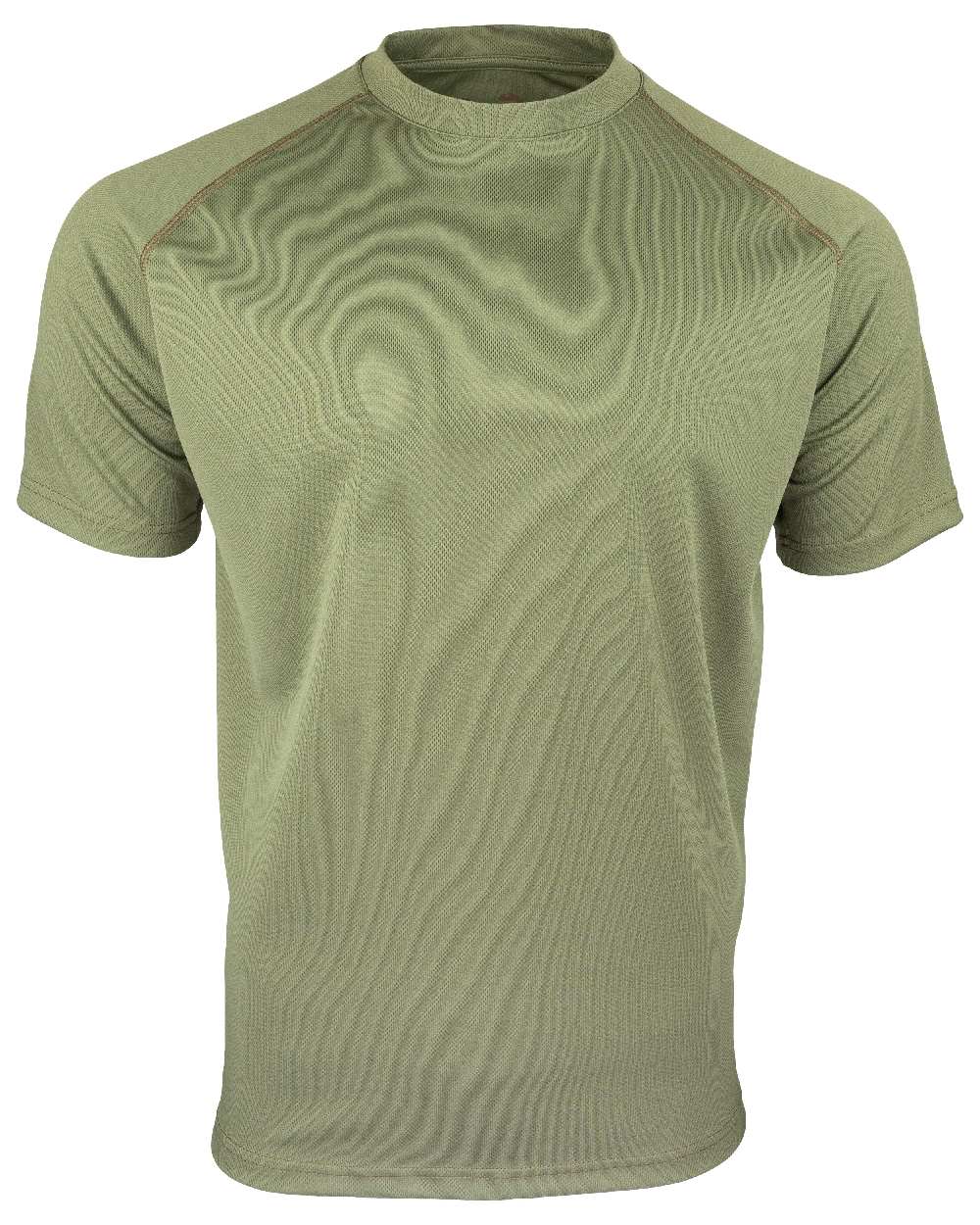 Green Coloured Viper Mesh-Tech T-Shirt on white background #colour_green