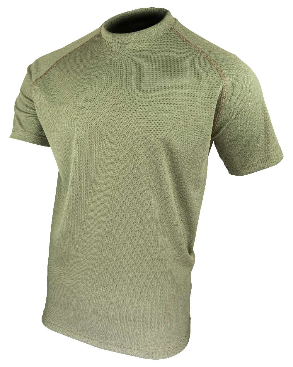 Green Coloured Viper Mesh-Tech T-Shirt on white background #colour_green