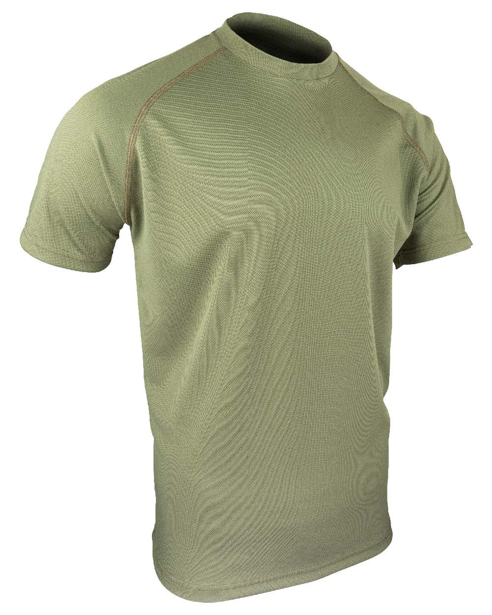 Green Coloured Viper Mesh-Tech T-Shirt on white background #colour_green