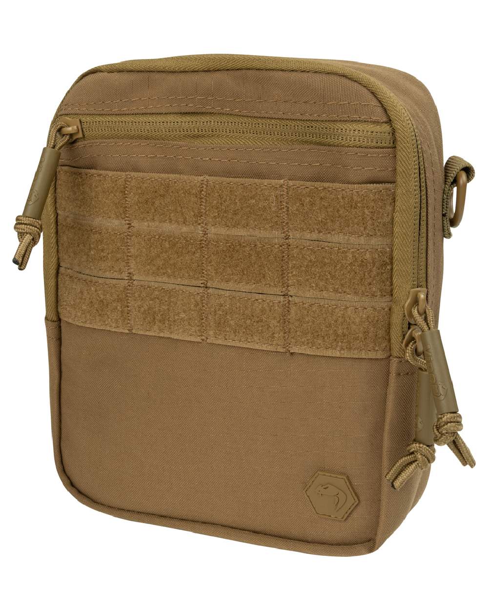 Dark Coyote Coloured Viper Modular Carry Pouch on white background #colour_dark-coyote