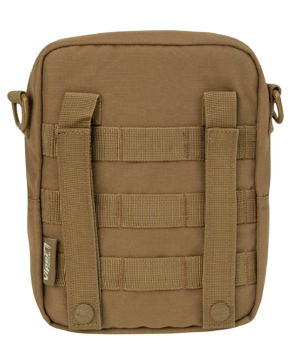 Dark Coyote Coloured Viper Modular Carry Pouch on white background #colour_dark-coyote