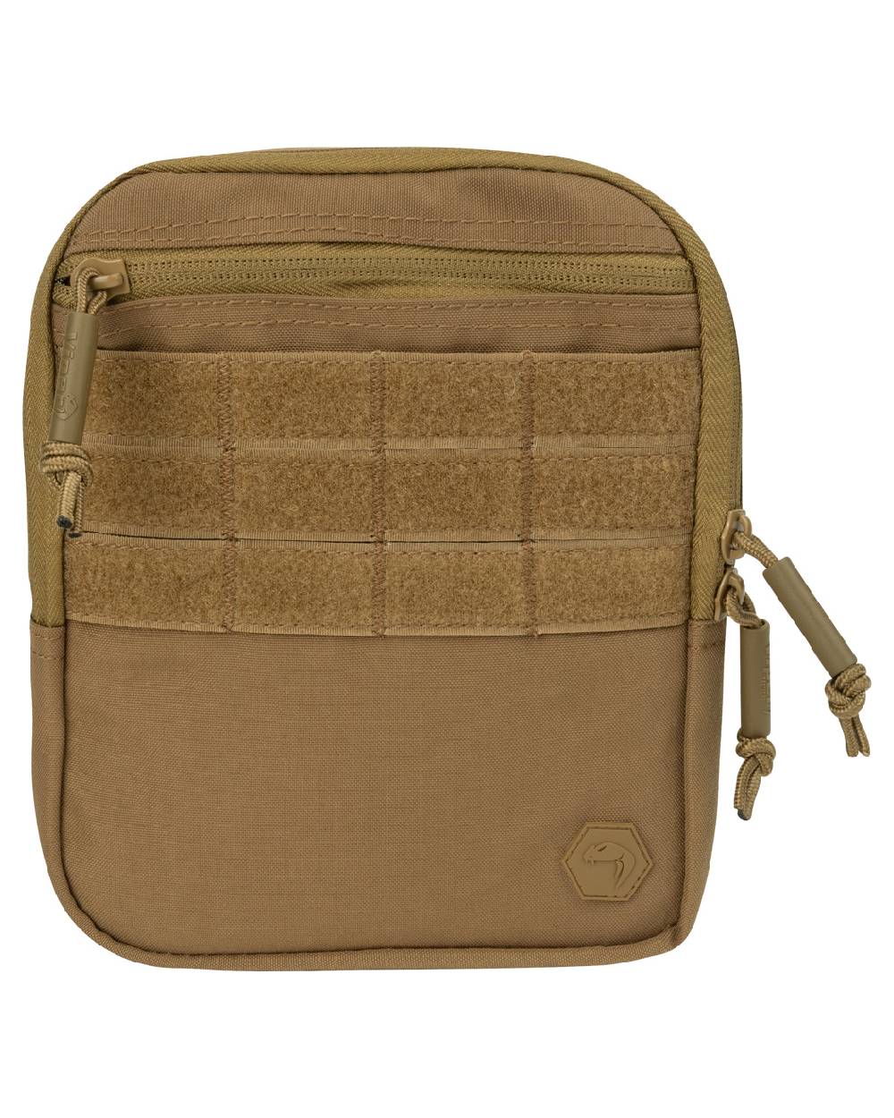Dark Coyote Coloured Viper Modular Carry Pouch on white background #colour_dark-coyote
