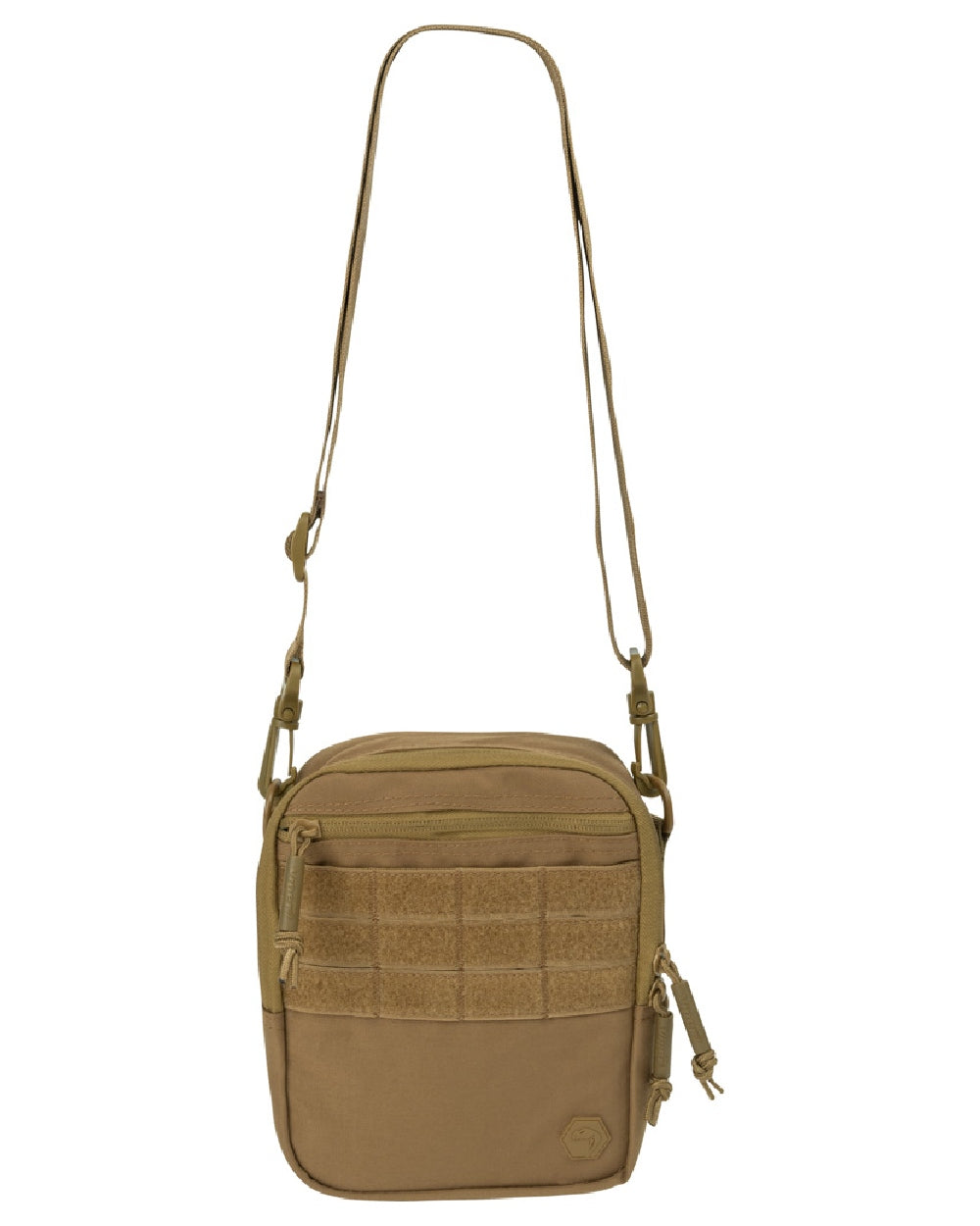 Dark Coyote Coloured Viper Modular Carry Pouch on white background #colour_dark-coyote