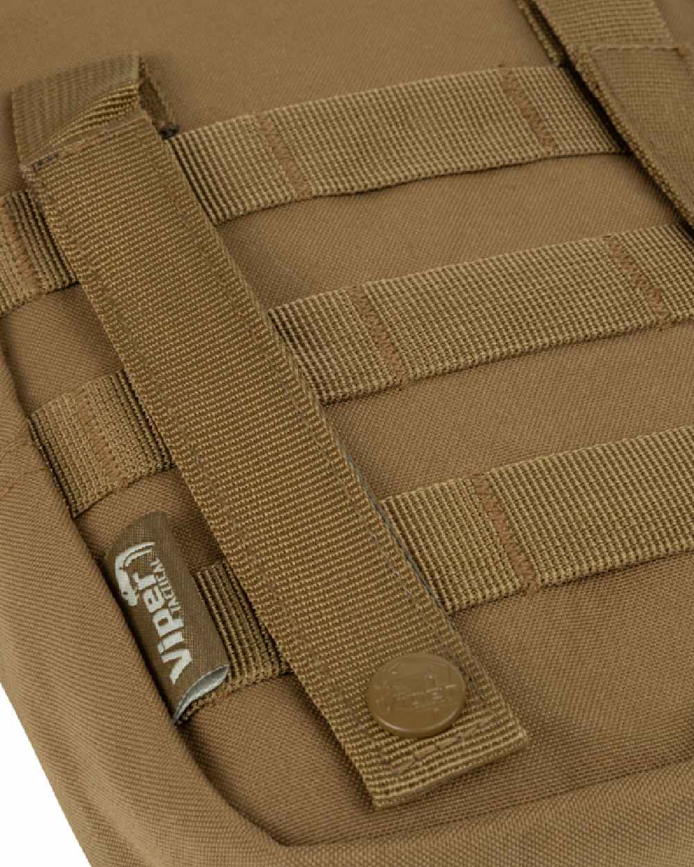 Dark Coyote Coloured Viper Modular Carry Pouch on white background #colour_dark-coyote