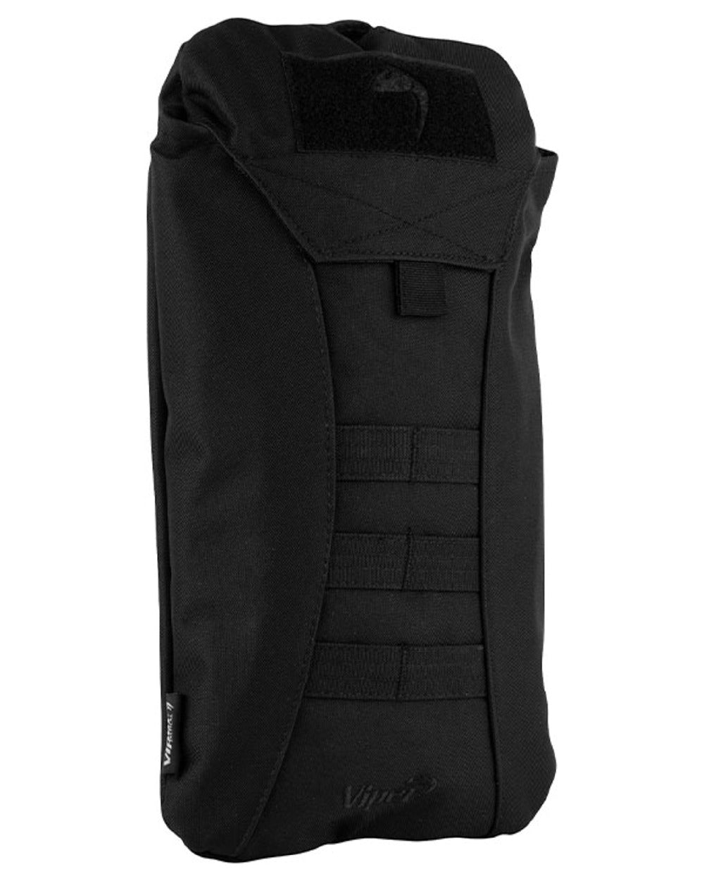 Black Coloured Viper Modular Hydration Pack on white background #colour_black