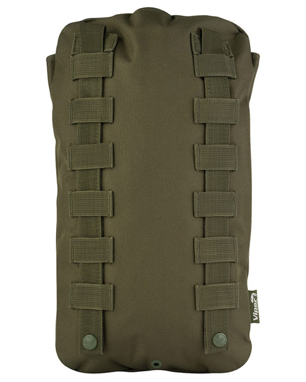 Green Coloured Viper Modular Hydration Pack on white background #colour_green