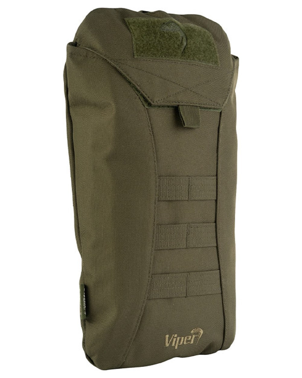Green Coloured Viper Modular Hydration Pack on white background #colour_green