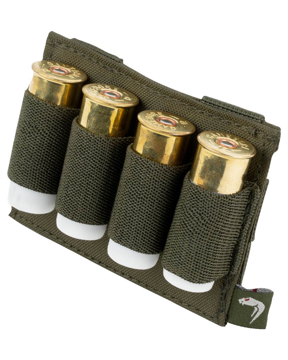 Green Coloured Viper Modular Shotgun Cartridge Holder on white background #colour_green