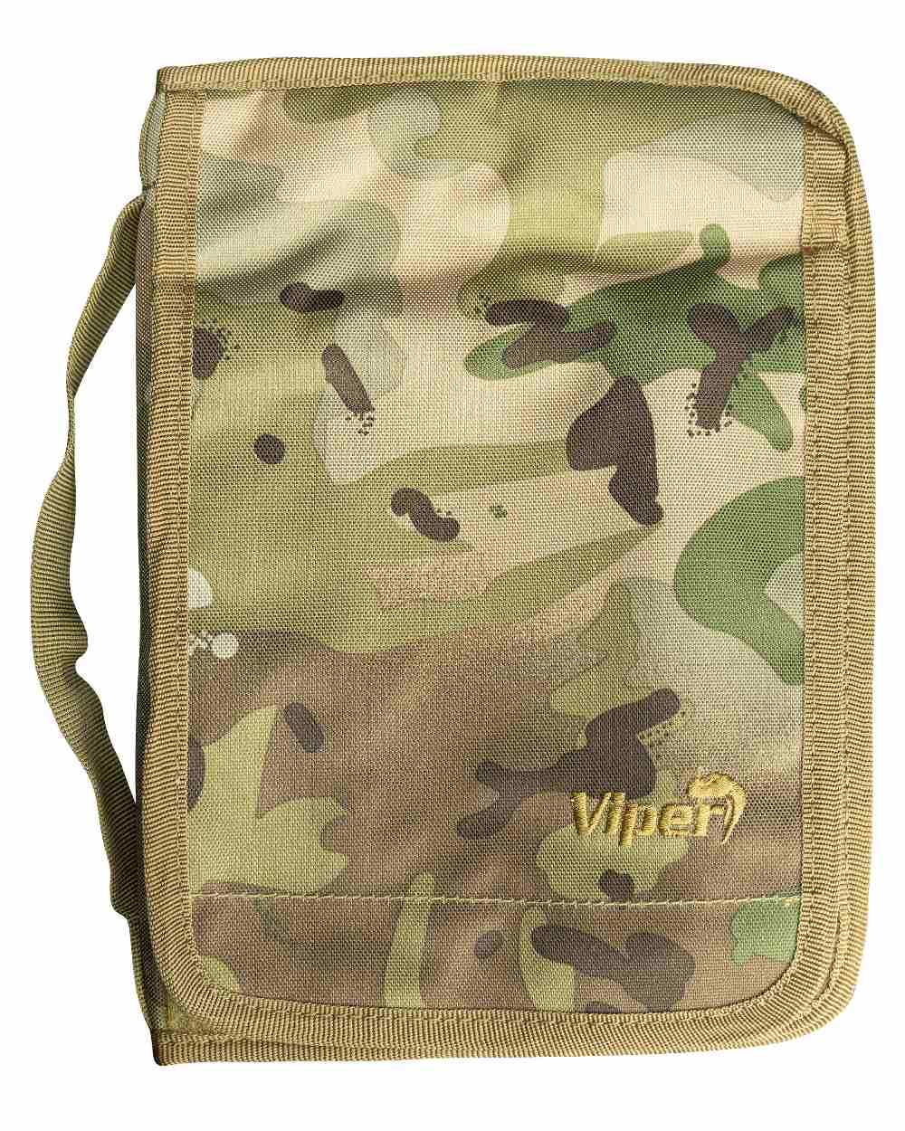 VCAM Coloured Viper Notebook Holder Camo on white background #size_a5