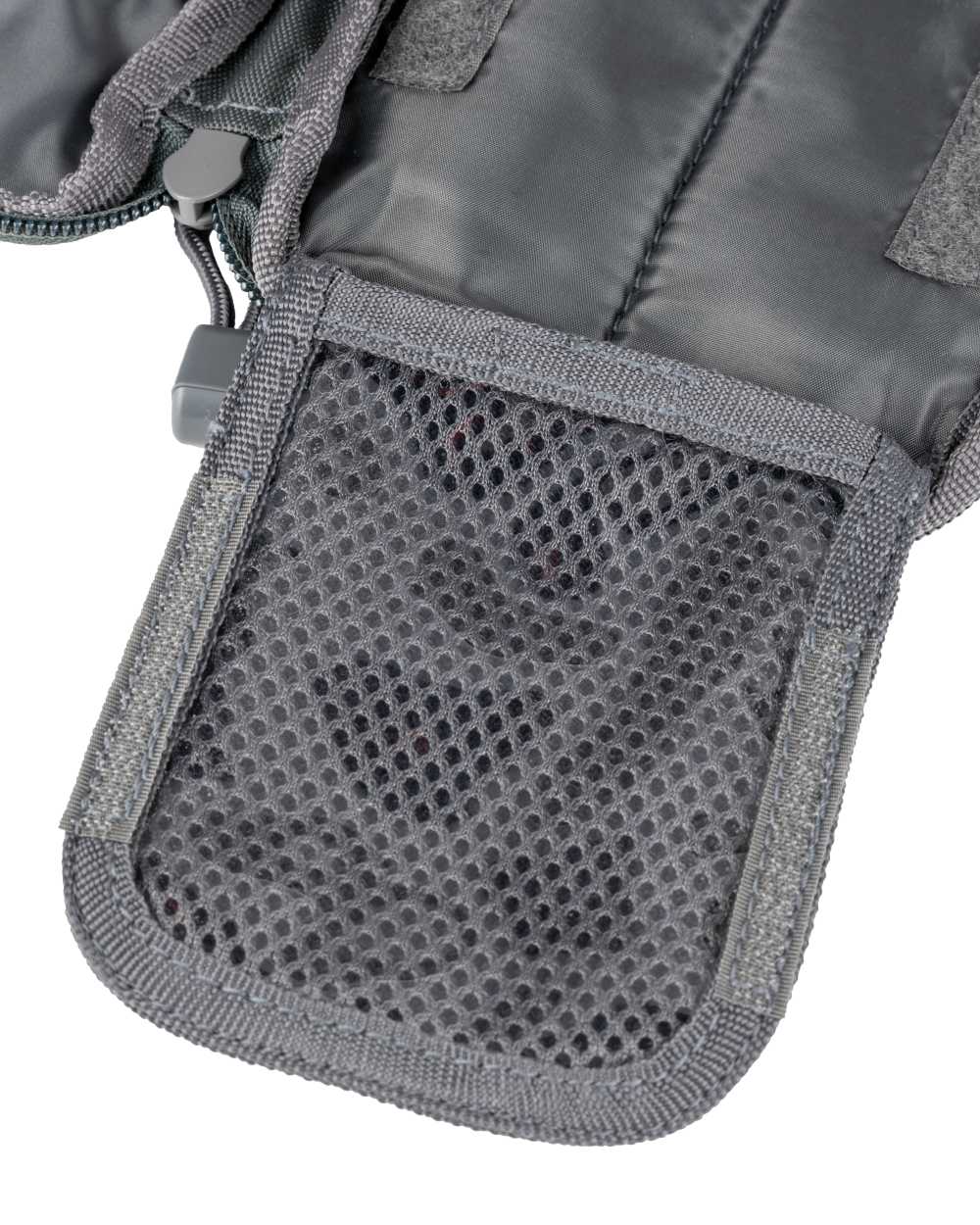 Titanium Coloured Viper Operators Pouch on white background #colour_titanium