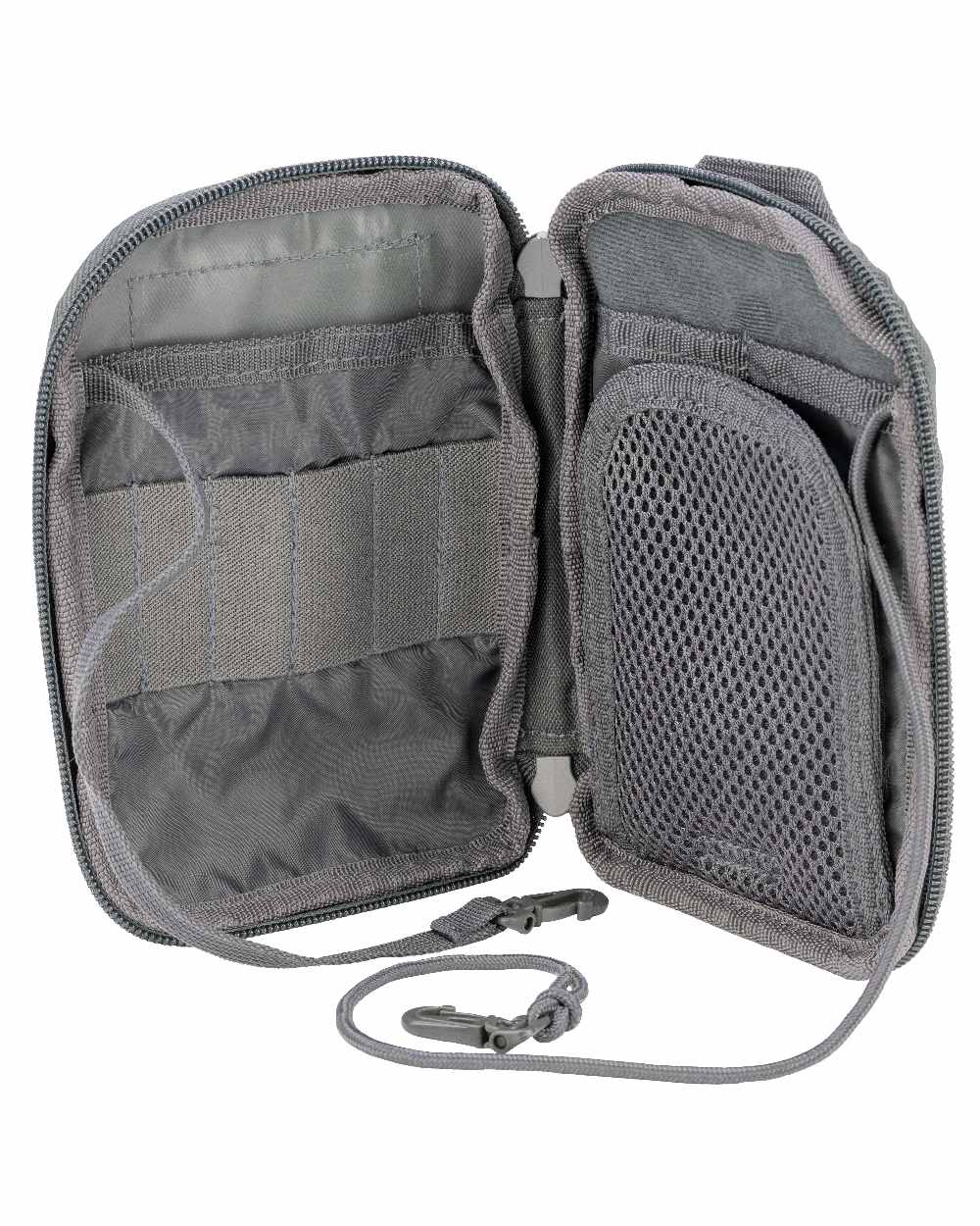 Titanium Coloured Viper Operators Pouch on white background #colour_titanium