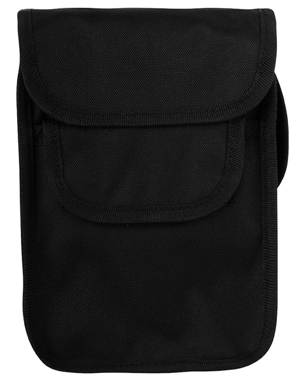 Black Coloured Viper Patrol Pouch on white background #colour_black