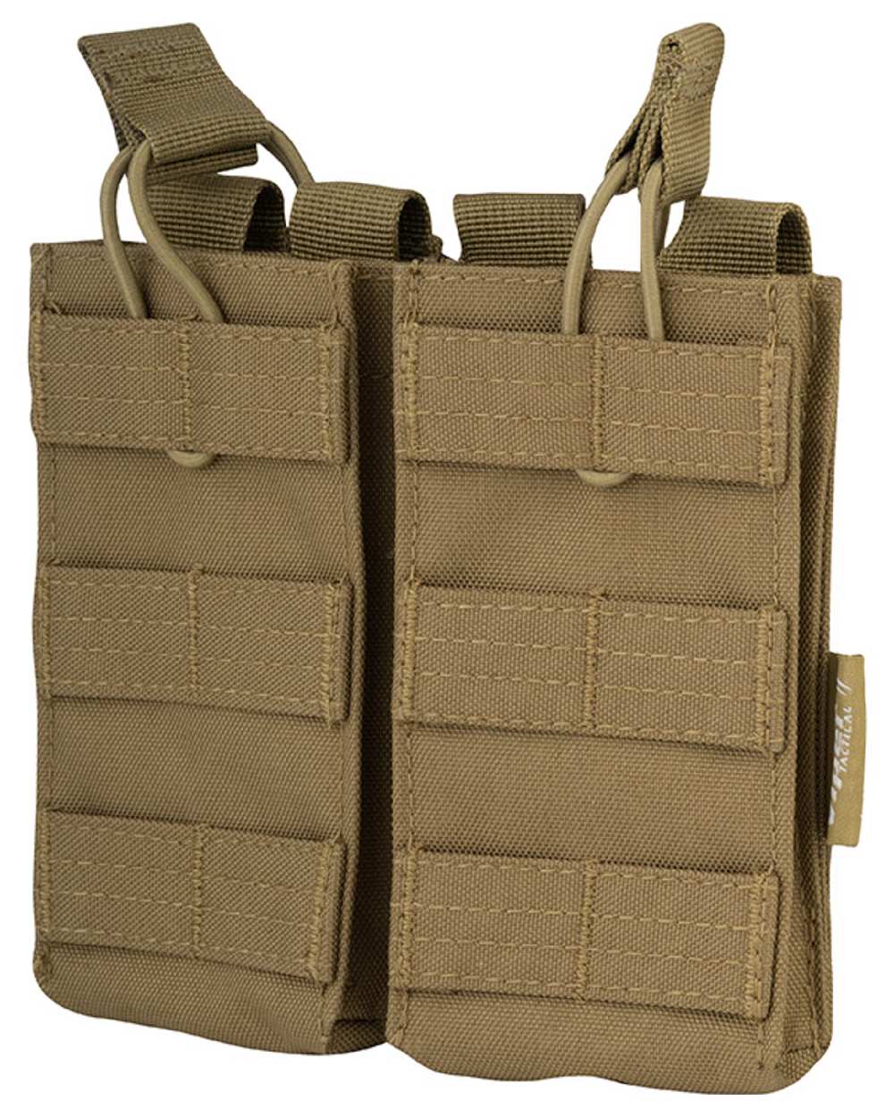 Coyote Coloured Viper Quick Release Double Mag Pouch on white background #colour_coyote