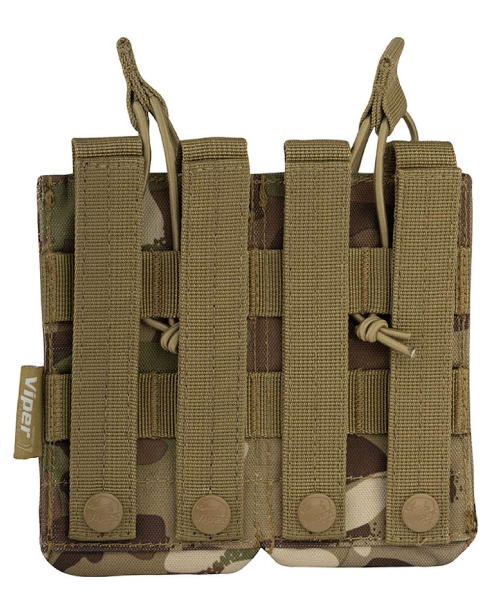 VCAM Coloured Viper Quick Release Double Mag Pouch on white background #colour_vcam