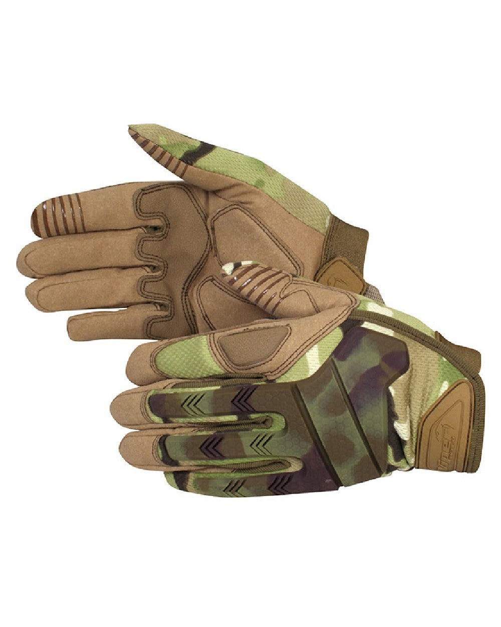 VCAM Coloured Viper Recon Gloves on white background #colour_vcam