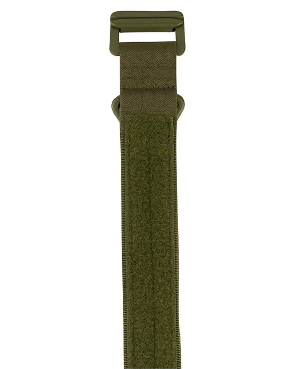 Green Coloured Viper Rigger Belt on white background #colour_green