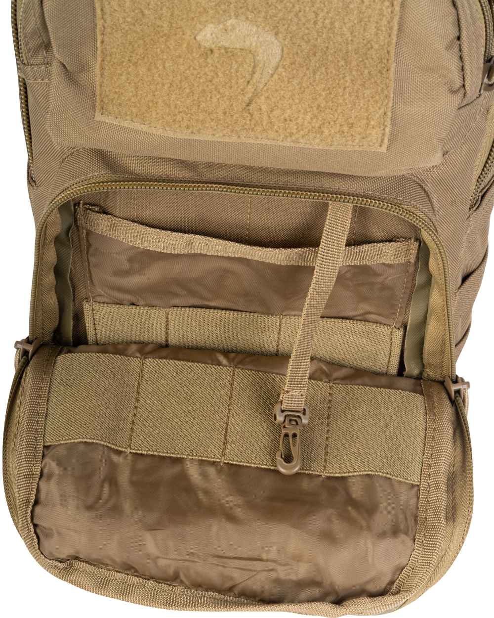 Coyote Coloured Viper Shoulder Pack on white background #colour_coyote