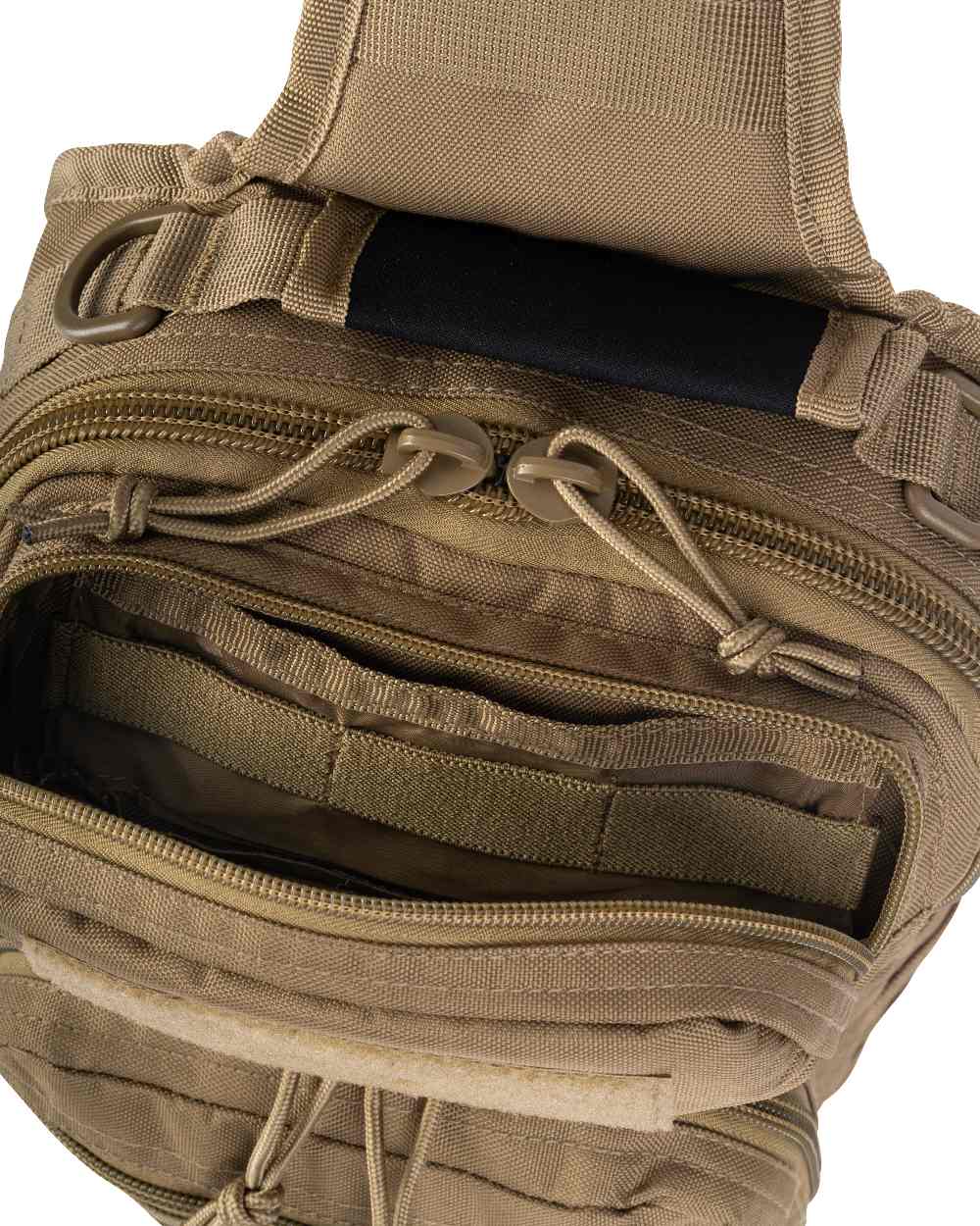 Coyote Coloured Viper Shoulder Pack on white background #colour_coyote