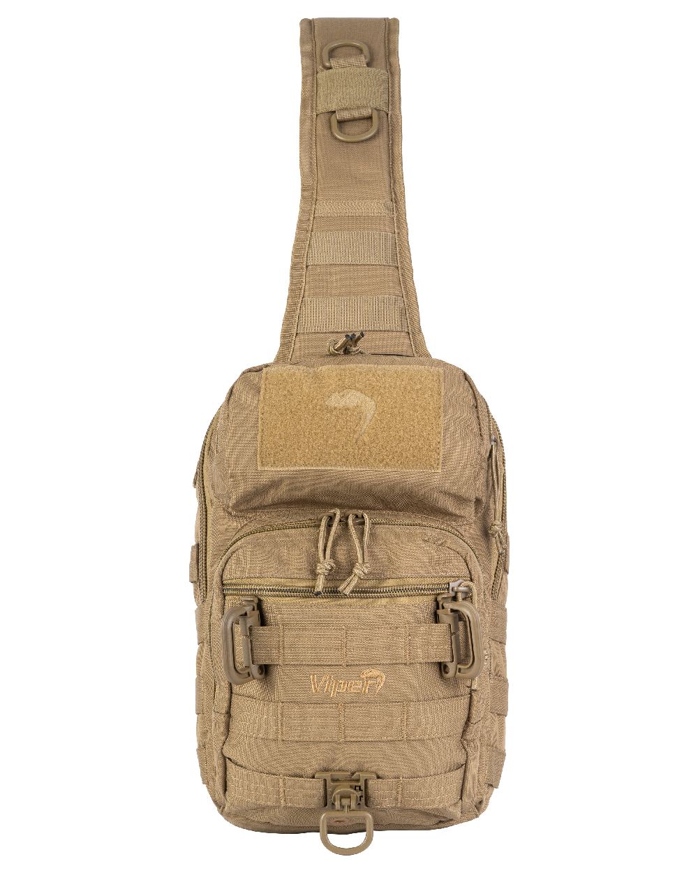 Coyote Coloured Viper Shoulder Pack on white background #colour_coyote