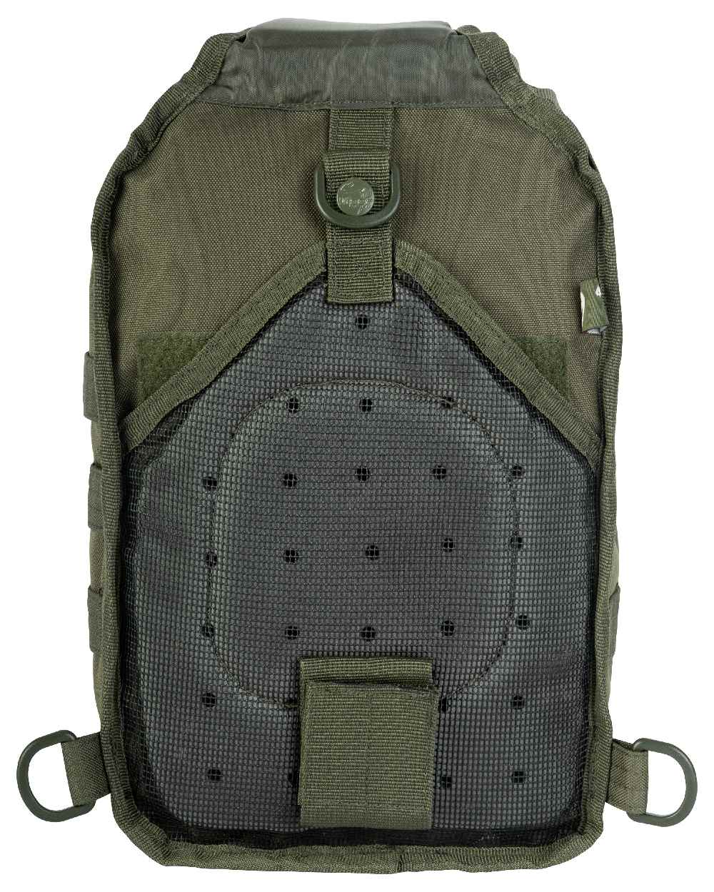 Green Coloured Viper Shoulder Pack on white background #colour_green